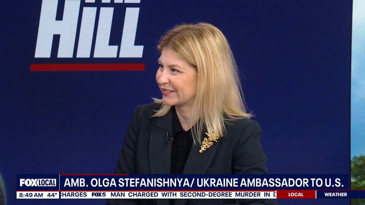 On The Hill: Ukrainian ambassador outlines stance on war, peace talks amid renewed attacks