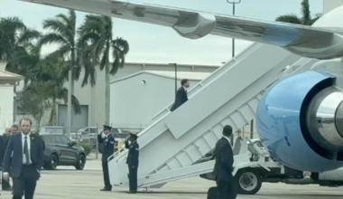 Vice President JD Vance spent about two hours in Naples on Wednesday