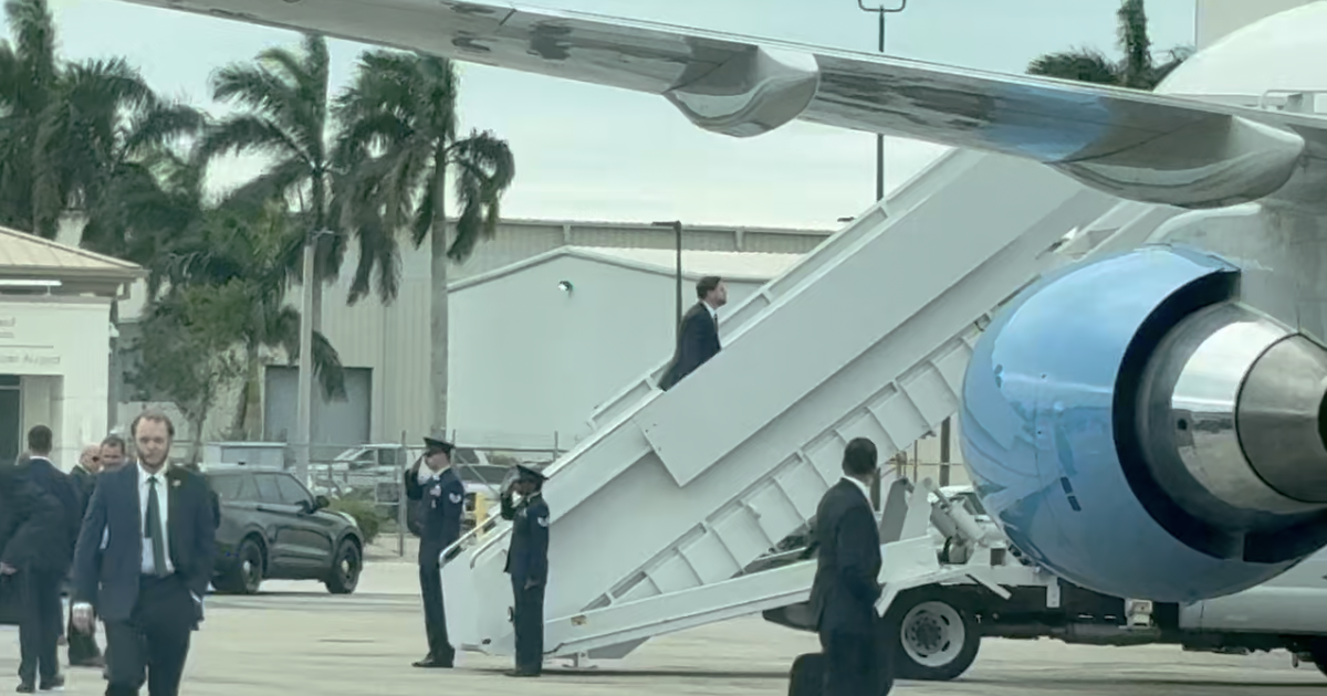 Vice President JD Vance spent about two hours in Naples on Wednesday