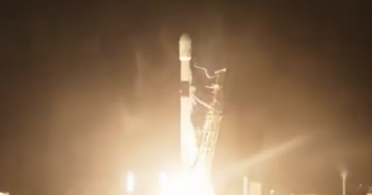 Italian satellite launched into space from the Central Coast