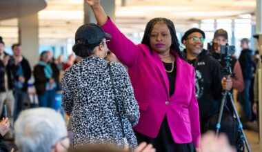 Nekima Levy Armstrong is arrested for leading a protest at a Minnesota church