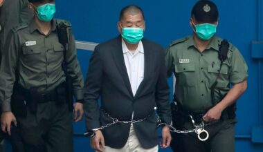 Democracy advocate Jimmy Lai will be sentenced in Hong Kong