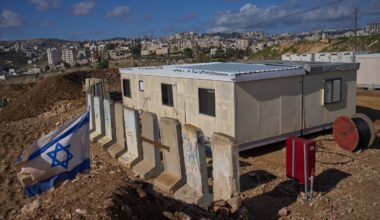Israeli settlers celebrate inauguration of another new West Bank settlement