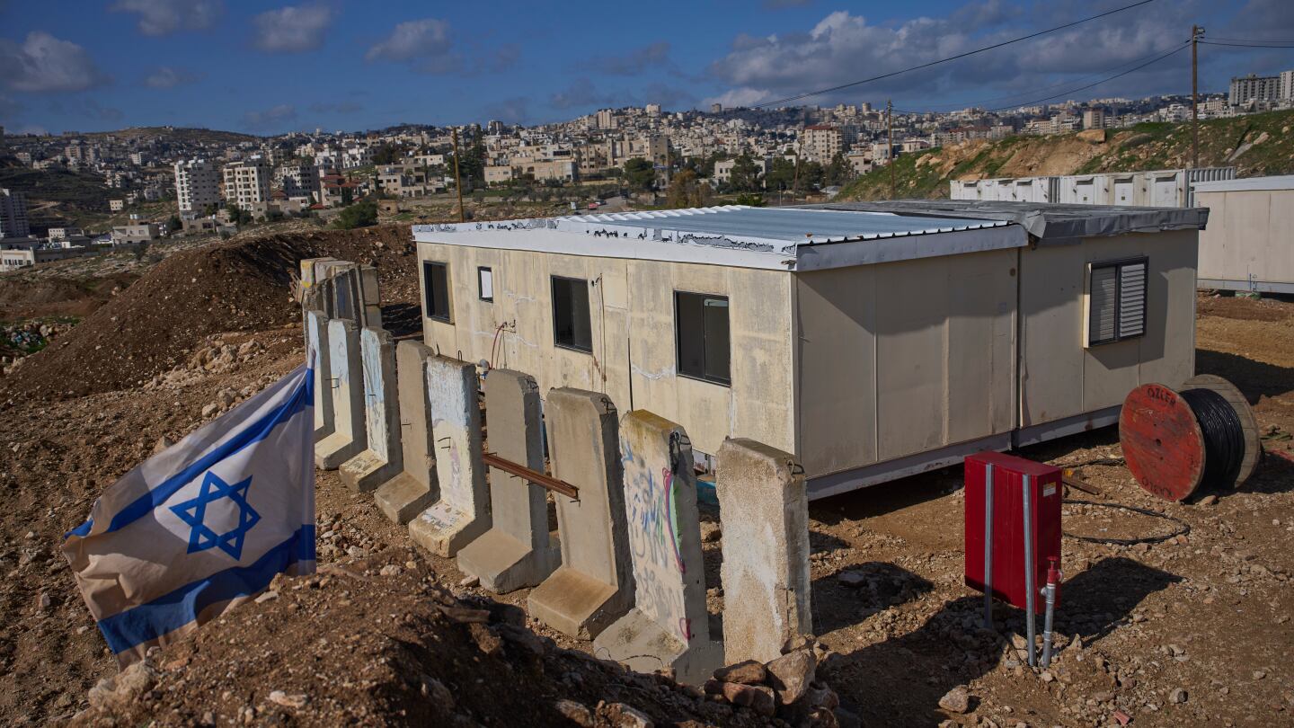 Israeli settlers celebrate inauguration of another new West Bank settlement