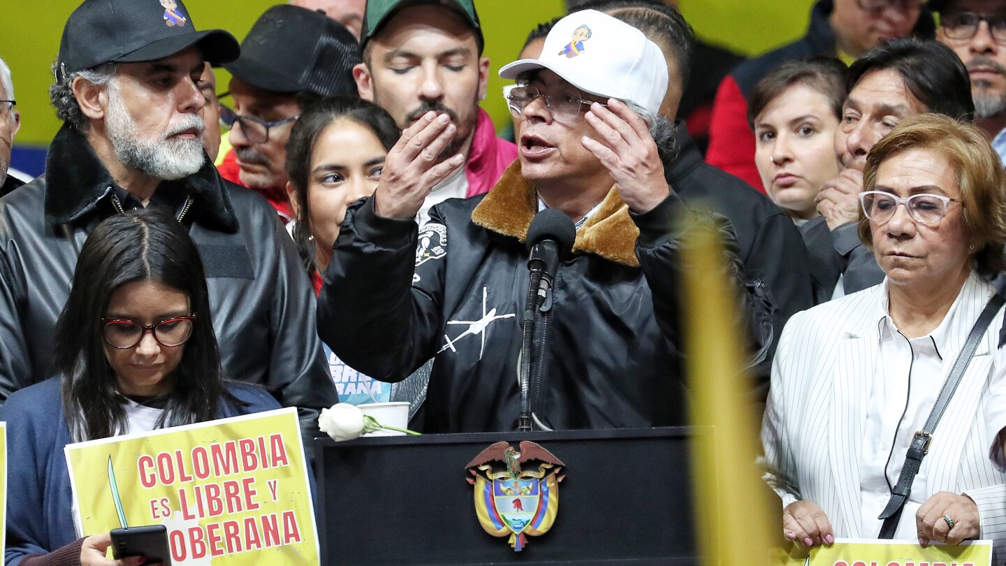 Colombia's Petro clashes with Trump over Venezuela