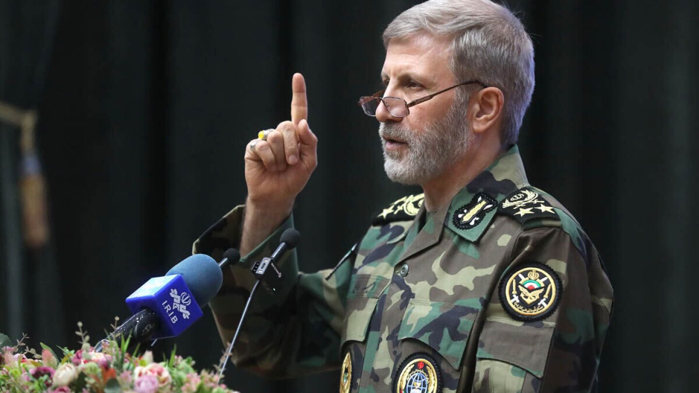 Iran army chief threatens preemptive attack over 'rhetoric'