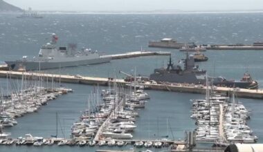 Warships from China, Russia and Iran arrive in South African waters for naval drills