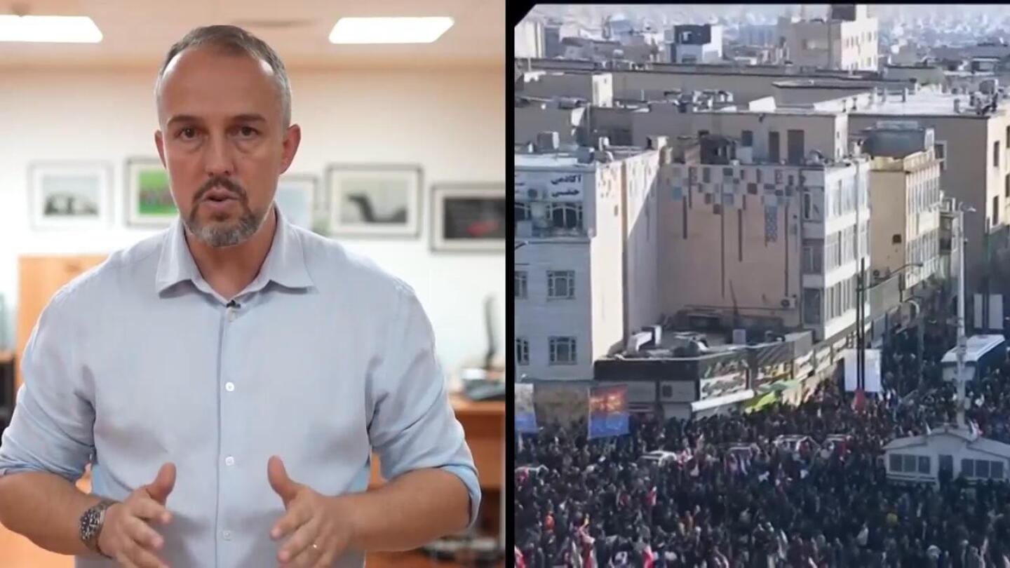 AP explains as Trump says Iran wants negotiations and pro-goverment rally held in Tehran