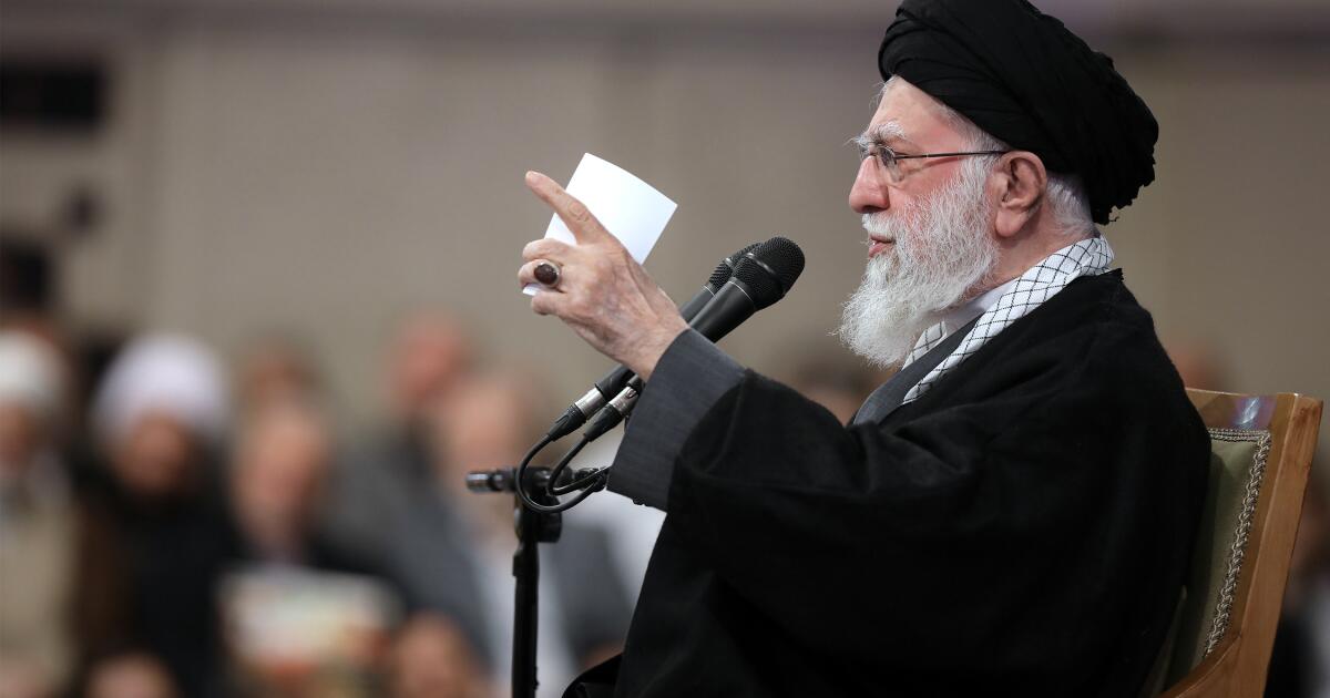 Iran's leader says rioters 'must be put in their place' as protest death toll reaches at least 10