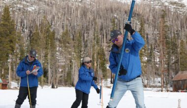 A warm winter has shrunk the snowpack in California's Sierra Nevada