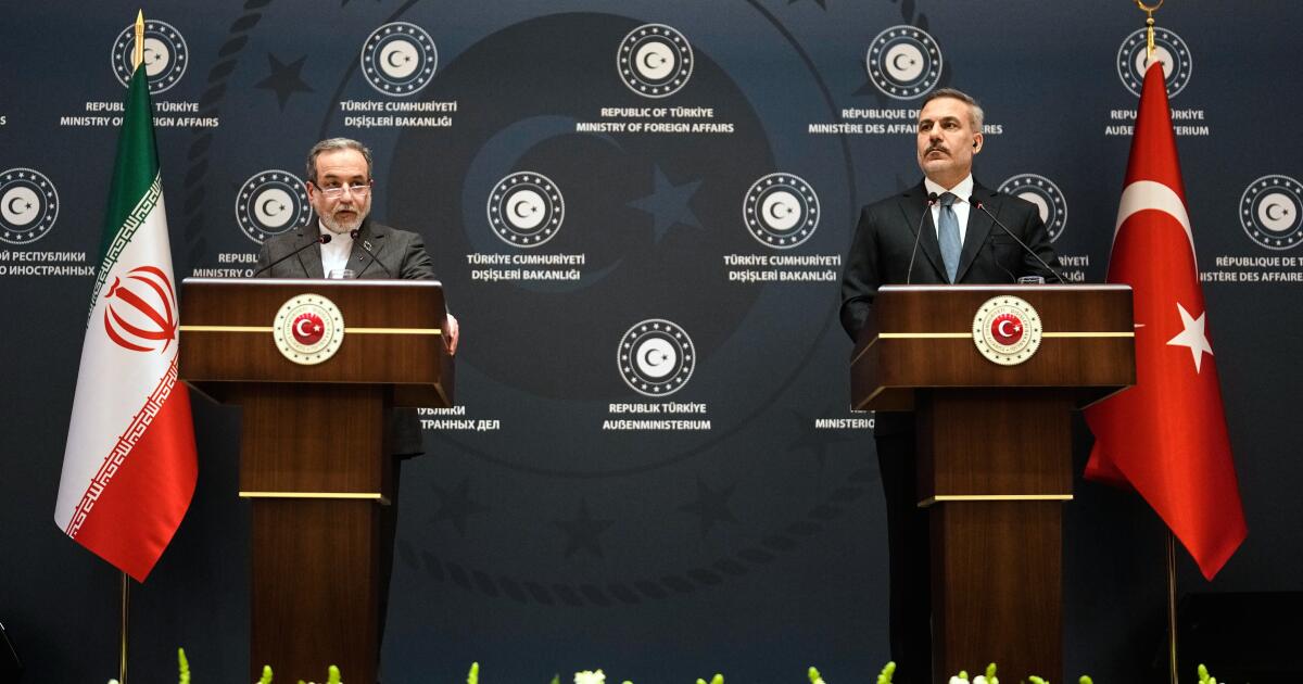 Iran is ready for talks with the U.S., but there are no plans yet, foreign minister says