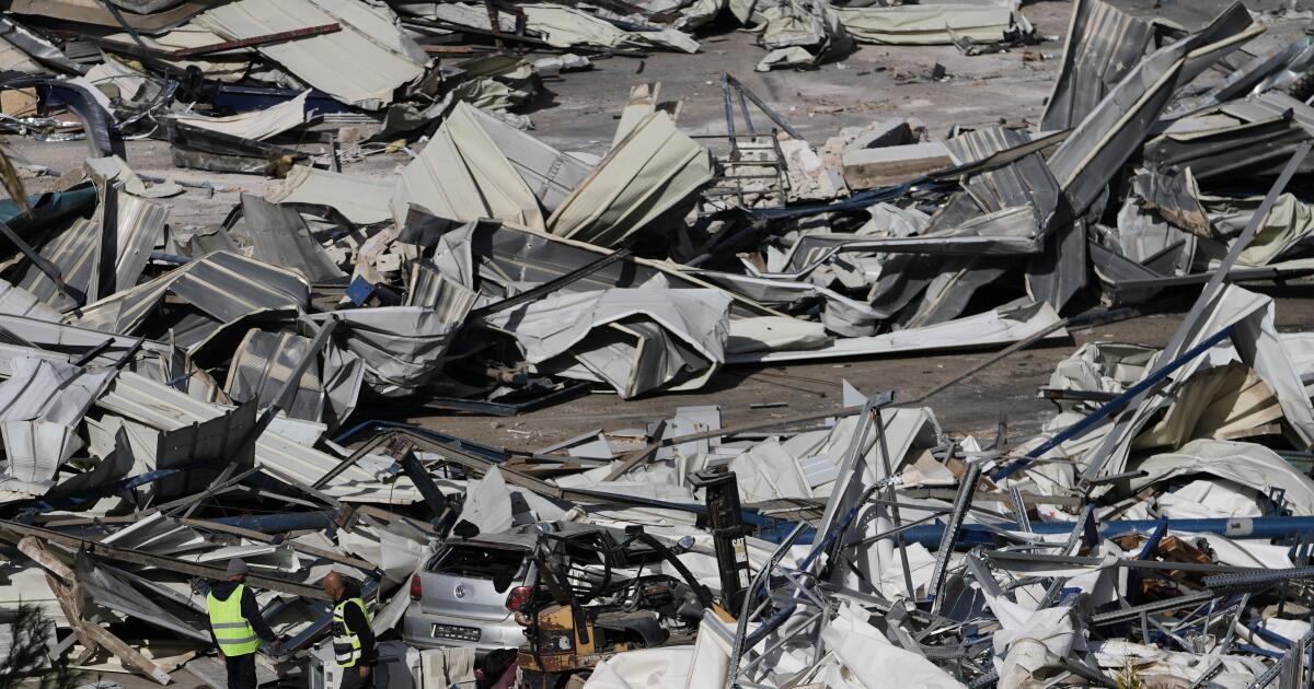 Israeli crews target U.N. facilities for Palestinian refugees in east Jerusalem