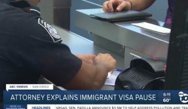 Local immigration attorney explains impact of Trump's visa processing pause