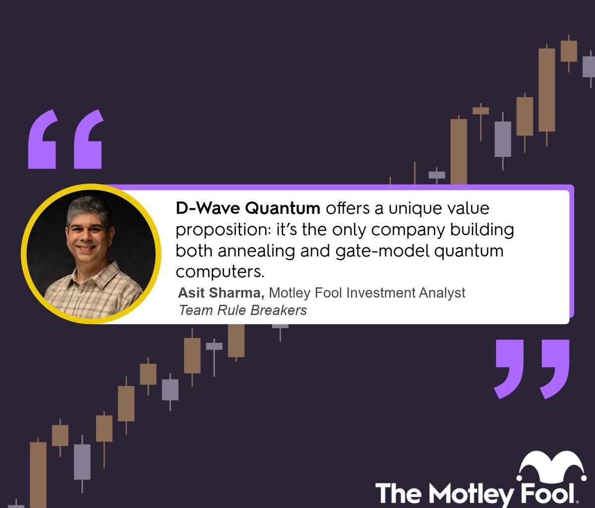 D-Wave Quantum offers a unique value proposition: it’s the only company building both annealing and gate-model quantum computers. - Asit Sharma, Motley Fool Investment Analyst. Team Rule Breakers.