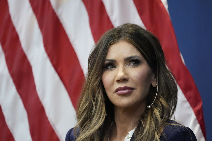 U.S. Homeland Security Secretary Kristi Noem