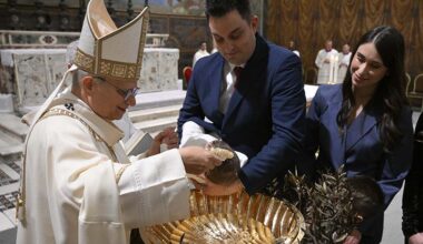 Parents can't wait for children to choose baptism