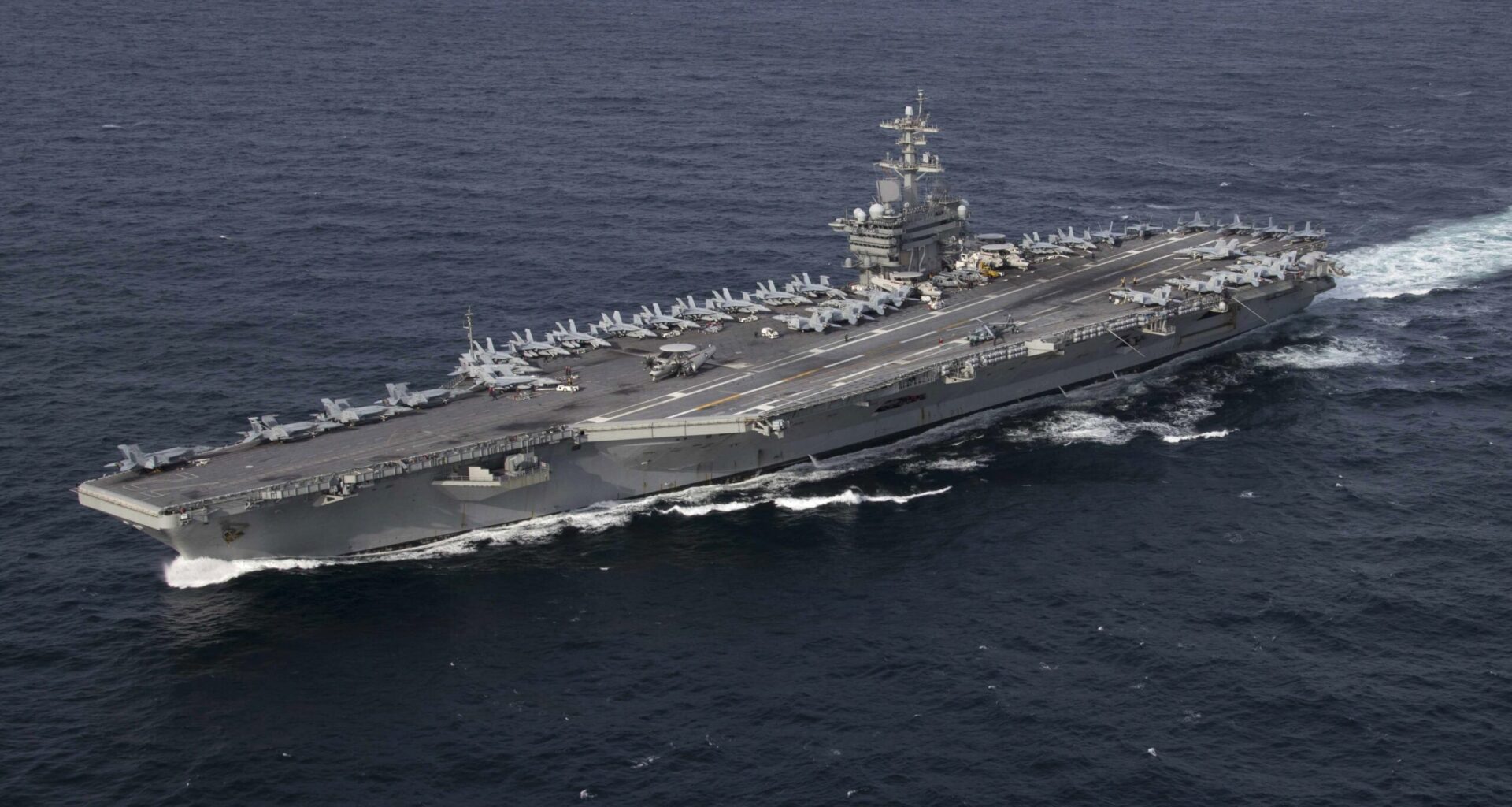 U.S. Navy aircraft carrier USS Abraham Lincoln