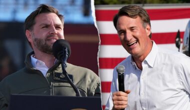 Virginia Gov Youngkin endorses VP Vance for 2028 White House presidential race