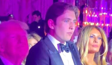 Awkward Barron Trump, 19, Spends New Year’s Eve With Parents After Links to Twisted Woman-Haters Are Revealed | The president’s youngest son was spotted at Mar-a-Lago as scrutiny grew over his ties to Tate-world influencers.