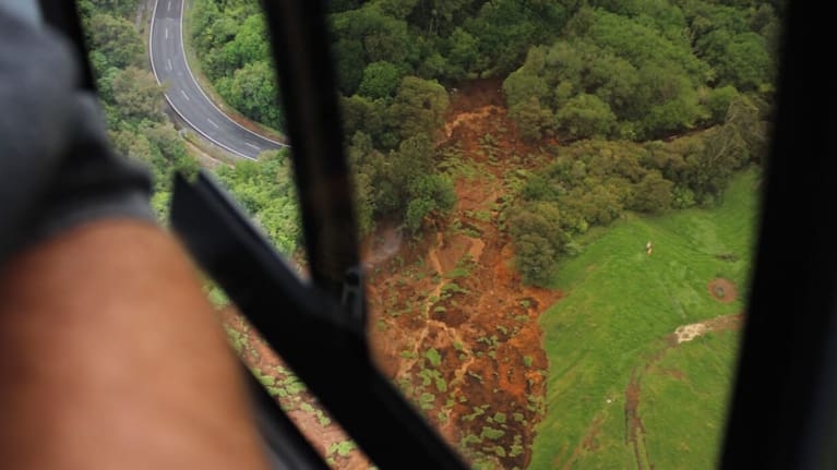 Whangamata to Whiritoa slip