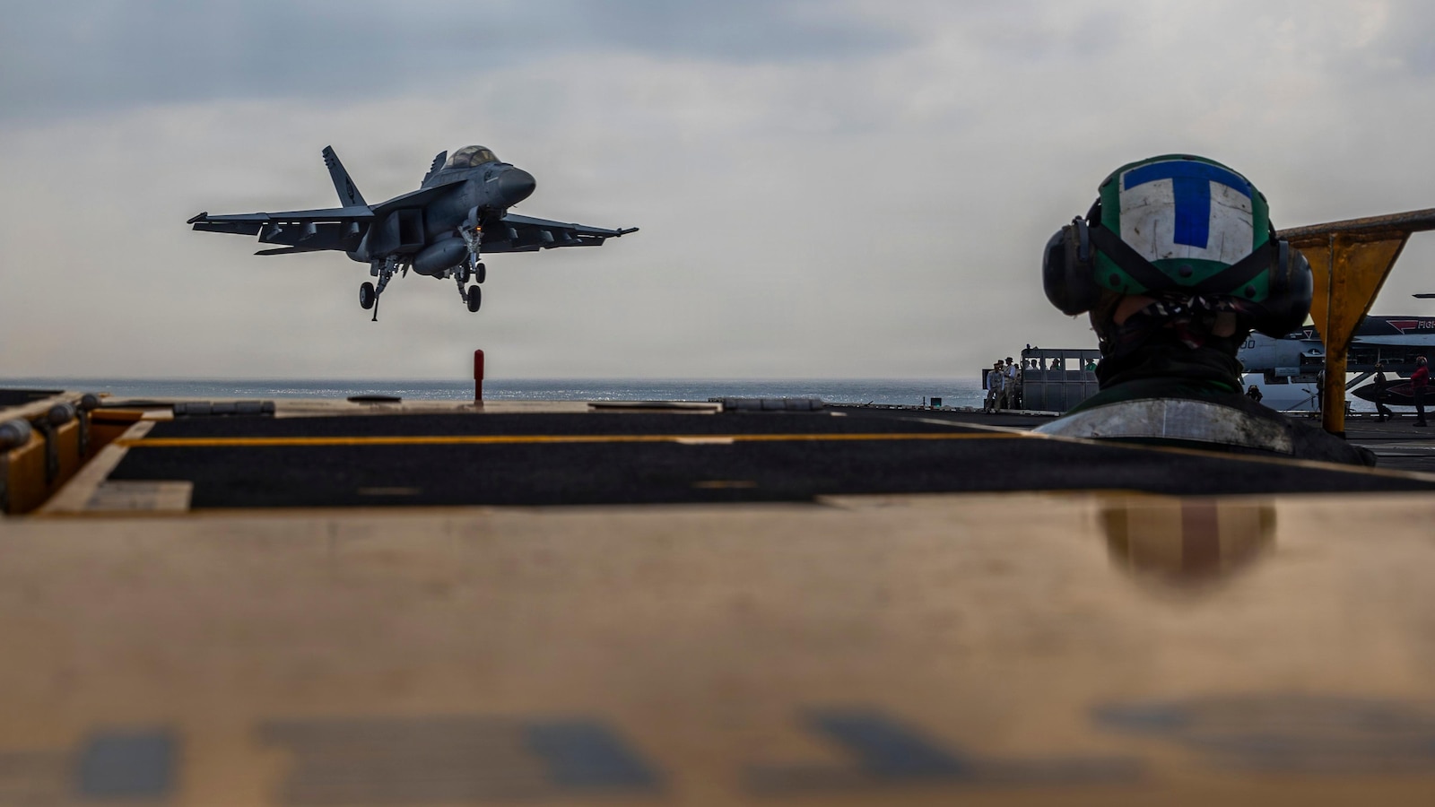 US aircraft carrier arrives in the Middle East as tensions with Iran remain high