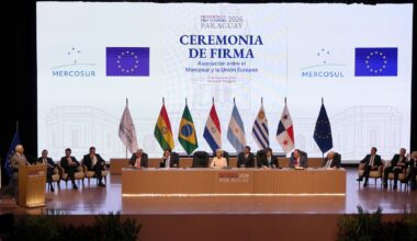 European Union and Mercosur bloc of South American nations sign landmark free trade agreement