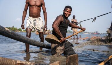 Africa's megacity of Lagos reshapes its coast by dredging and puts environment at risk