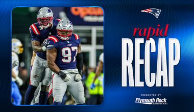 Patriots Dispatch Chargers 16-3 in Wild Card Round