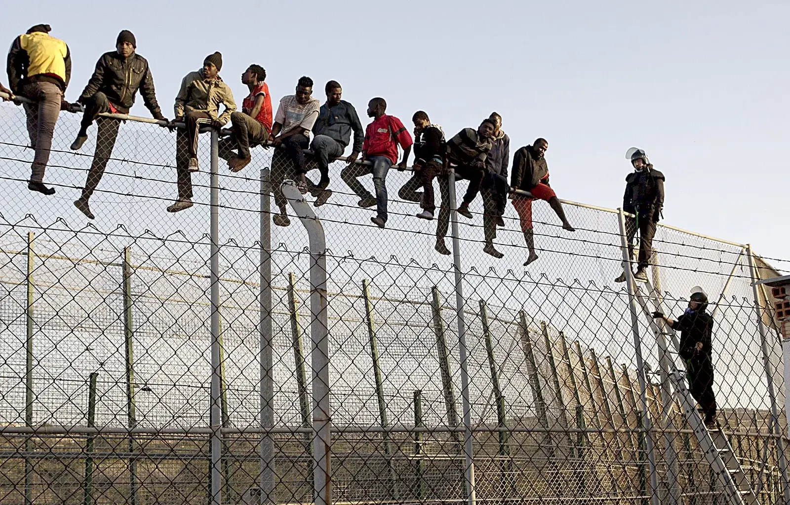 Moroccan authorities thwart migrant attempt at Ceuta border during Africa Cup final