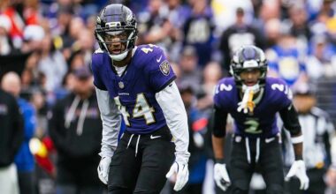 Ravens Inactives in Steelers AFC North Title Game