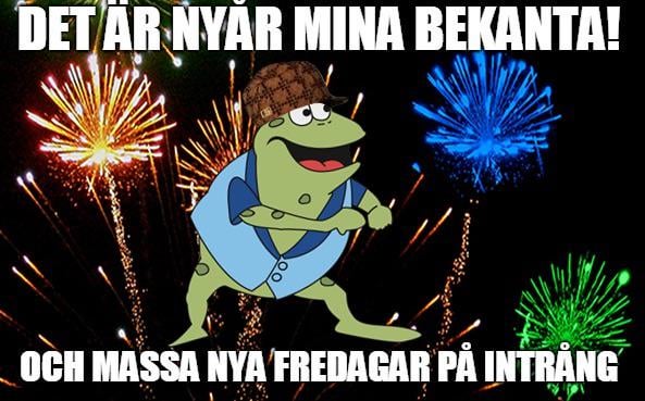 Gott nytt mina grodvänner!