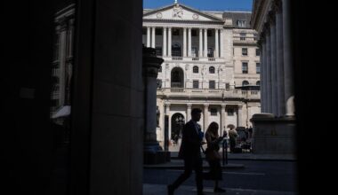 London slips as traders digest BoE interest rate hold and await ECB decision