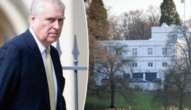 Ex-Prince Andrew officially moves out of Royal Lodge