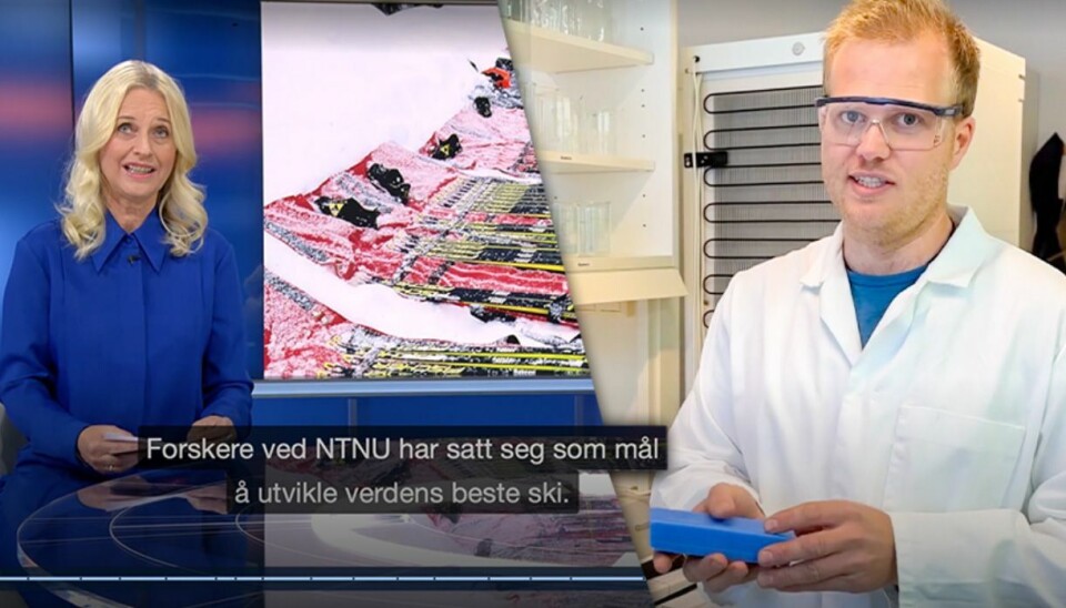 Forskere ved NTNU har satt seg som mål å utvikle verdens beste ski.