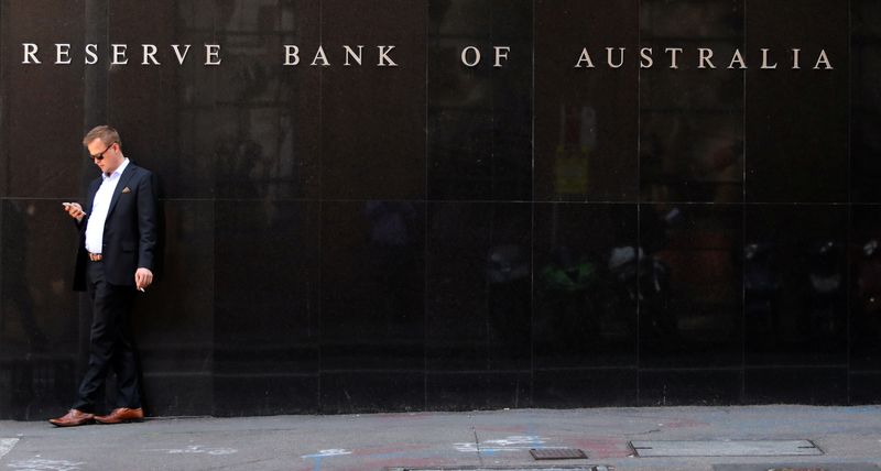 Australia central bank sees no set path for future rates, following Feb hike