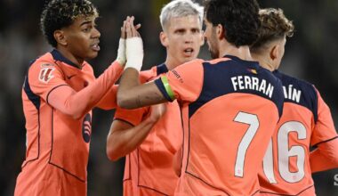 Barcelona ostaja na vrhu, novo razočaranje za Oblaka in soigralce