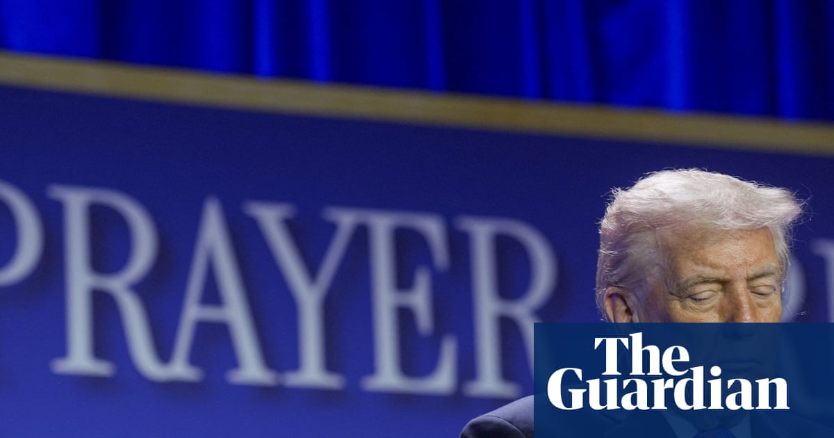 The way, the Trump and the lies: prayer breakfast displays US right’s devil’s pact | Donald Trump