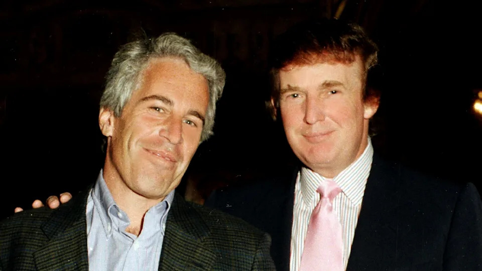 Donald Trump and Jeffrey Epstein were friends for years, but the president denies being involved or even aware of the financier's child sex crimes. / Davidoff Studios/Getty Images