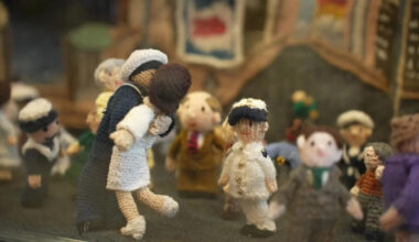 Cathedral hosts knitted World War Two exhibition