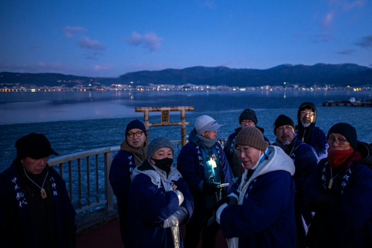 Japan's 'godless' lake warns of creeping climate change