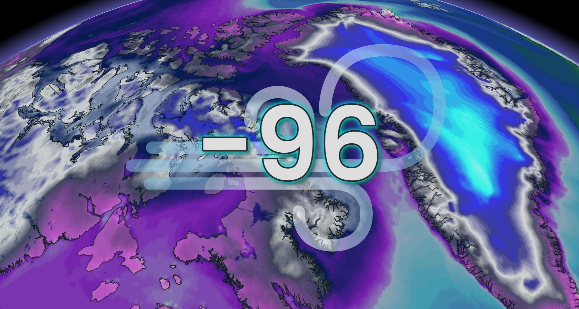 Wind chill of -96: Winter completely bottomed out this year