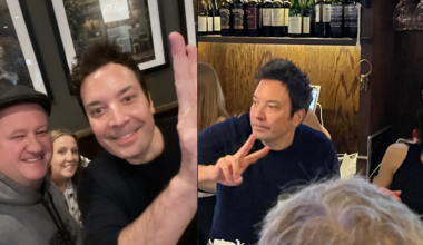 Jimmy Fallon makes appearance at Mulconry's new location in Greece Saturday night