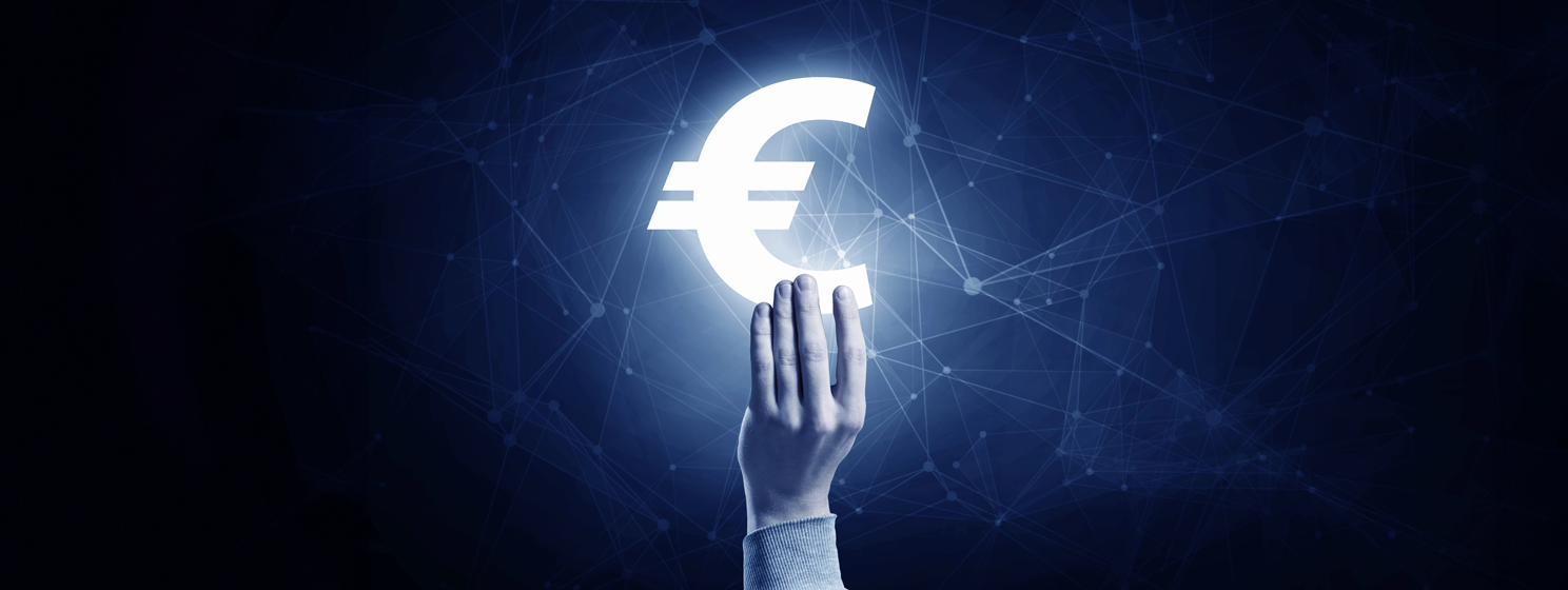 Euro currency banner