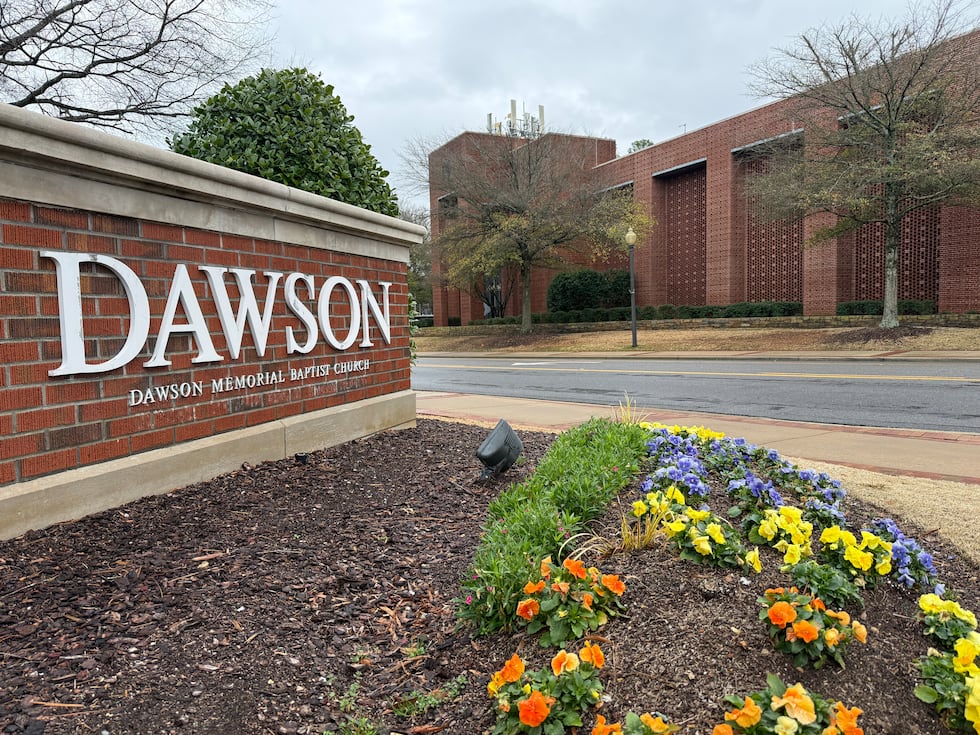Dawson Memorial Baptist Church parking deck