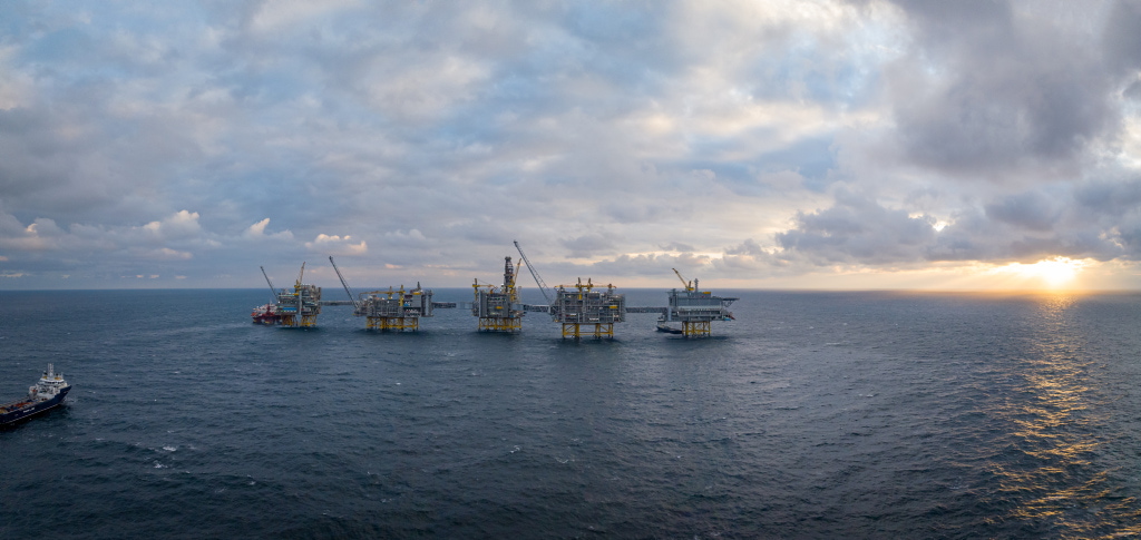 Johan Sverdrup field; Credit: Lizette Bertelsen/Jonny Engelsvoll/Equinor