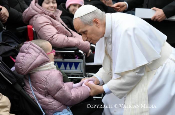 VATICAN Pope tells the sick that Mary teaches us to give our lives