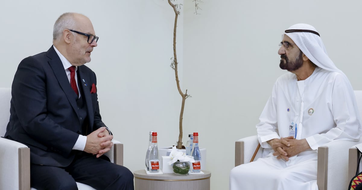 Sheikh Mohammed bin Rashid meets President of Estonia and Spain's Prime Minister at Dubai summit