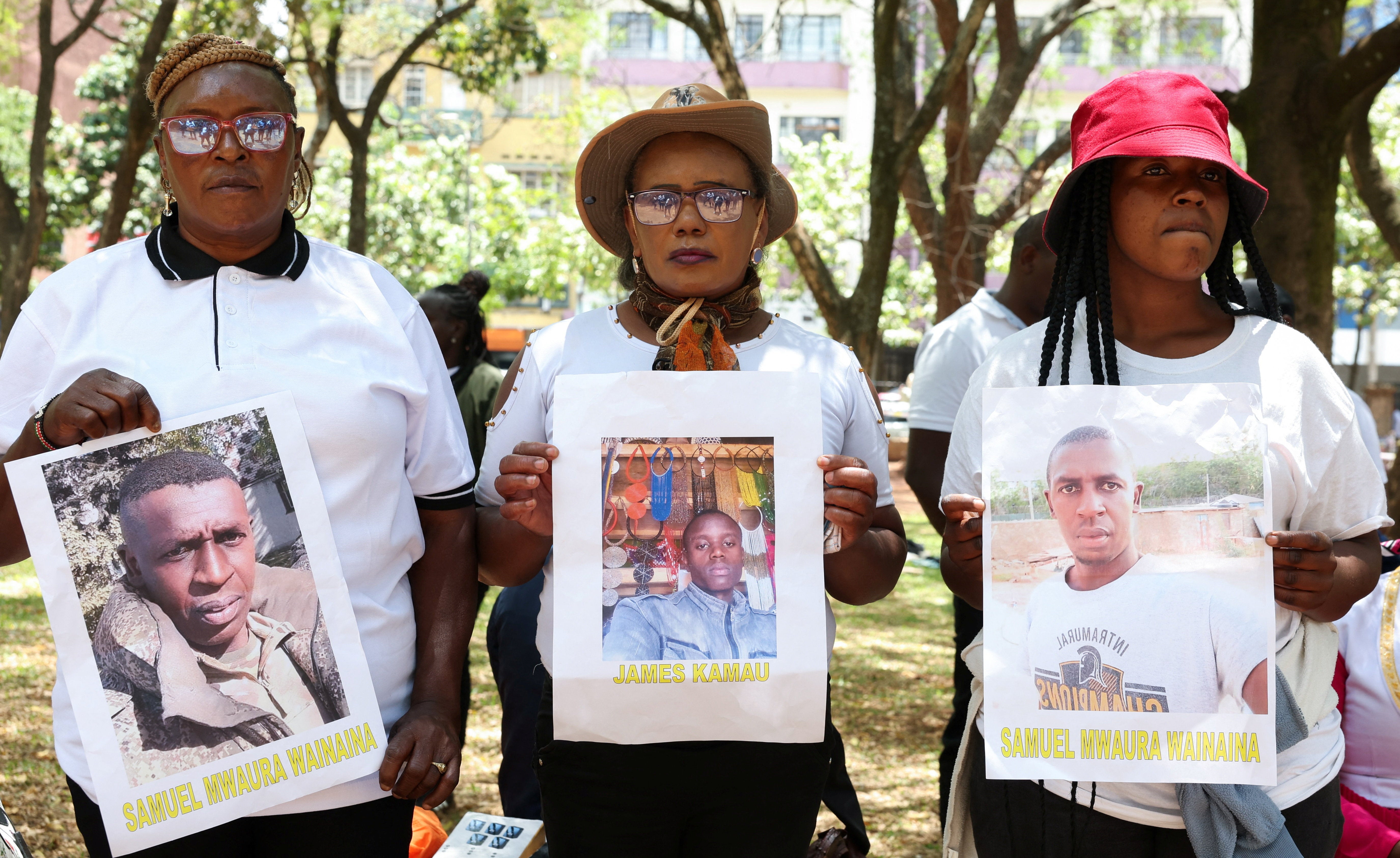 Relatives of Kenyans believed to be fighting for Russia in Ukraine