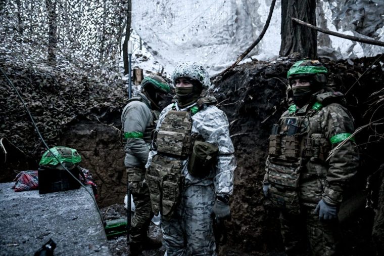 Soldiers from the Striletskyi special forces police battalion of the National Police in the Zaporizhzhia region prepare for a combat mission to strike Russian manpower and equipment using a Ukrainian 2S22 Bohdana 155 mm self-propelled howitzer in the Pokrovsky direction, Donetsk region, Ukraine, on January 23, 2026. (Photo by Dmytro Smolienko/Ukrinform/NurPhoto via Getty Images) NO USE RUSSIA. NO USE BELARUS.