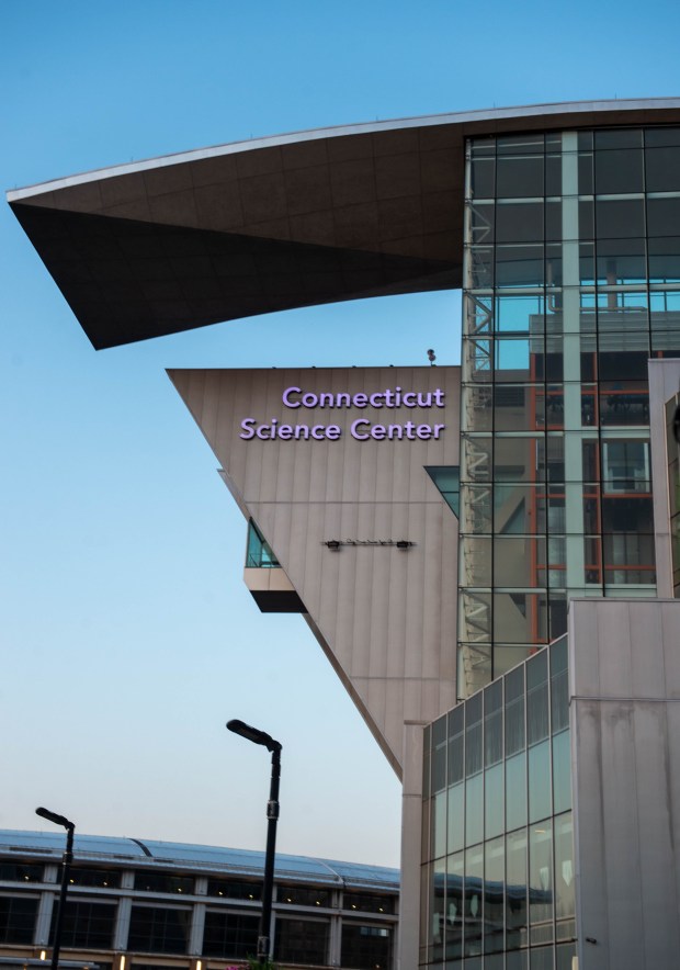 Connecticut Science Center on Monday, Aug. 6, 2024. (Aaron Flaum/Hartford Courant)